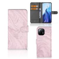 Xiaomi Mi 11 | Bookcase | Marble Pink - Origineel Cadeau Vriendin