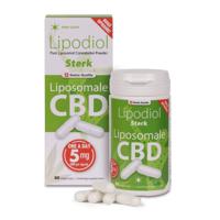 Neo Cure Lipodiol sterk, Liposomale CBD 5 mg (60 vega caps)
