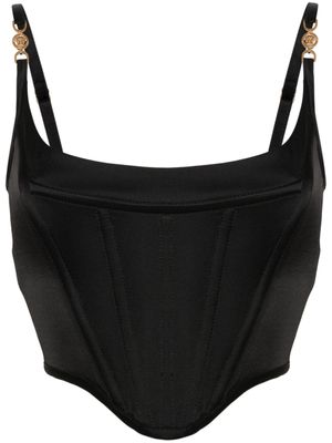 Versace haut-corset à motif Medusa '95 - Noir