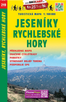 Fietskaart 219 Jeseníky, Rychlebské hory | Shocart
