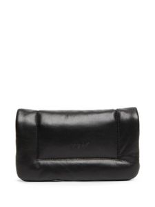 Marsèll pochette matelassée en cuir - Noir