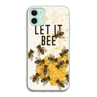 Let it bee: iPhone 11 Transparant Hoesje