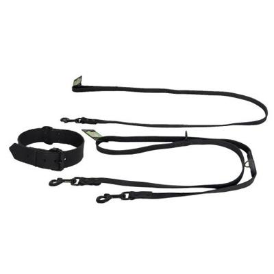 Lijn soft leder 18mm/160cm grijs - Gebr de boon