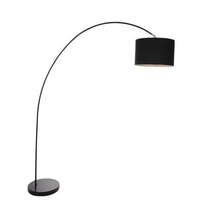 Steinhauer Zwarte booglampSolva - 7976ZW
