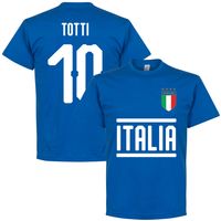 Italië Totti 10 Team T-Shirt - thumbnail