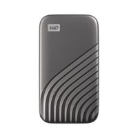 Western Digital My Passport 4 TB Externe SSD harde schijf USB-C Grijs WDBAGF0040BGY-WESN