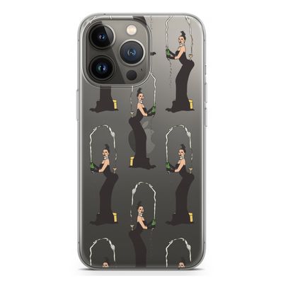 Pop Some Kim: iPhone 13 Pro Transparant Hoesje