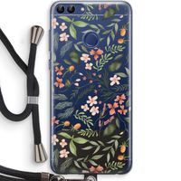 Sweet little flowers: Huawei P Smart (2018) Transparant Hoesje met koord