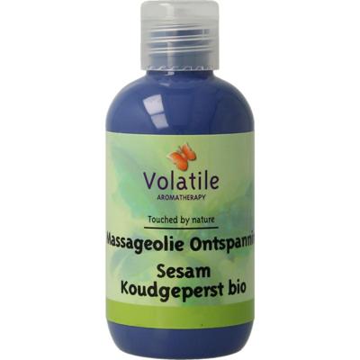 Volatile massageolie sesam ontspanning