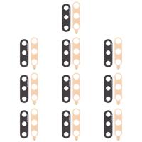 10 stuks Back Camera-Lens met lijm voor Huawei Honor 7C