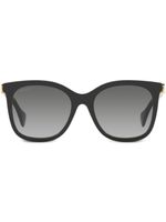 Gucci Eyewear lunettes de soleil GG à monture oversize - Noir - thumbnail