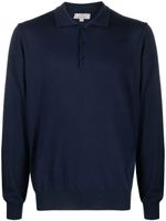 Canali pull à col polo - Bleu