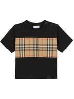 Burberry Kids t-shirt à motif Vintage Check - Noir - thumbnail