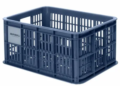 Fietskrat Basil Crate Small 17,5 Liter - Bluestone