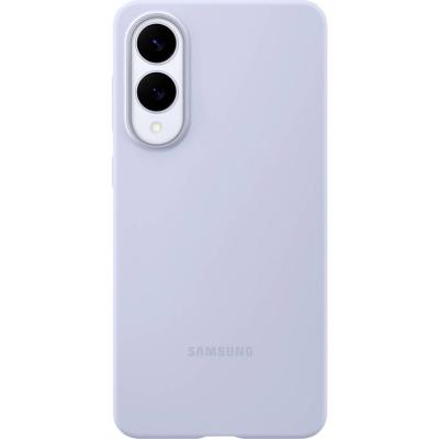 Samsung SAMSUNG Silicone Case S25 Edge Light Blu Case Samsung S25 Edge Lichtblauw