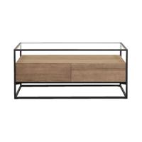Leen Bakker - Salontafel Michel - 103x57x45 Cm - MDF - Bruin