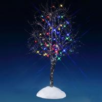 Kerstdorpminiatuur Butternut Tree Multi Light 11x11x28 cm - Lemax