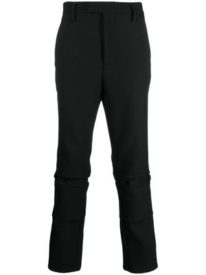 AMBUSH pantalon slim à design à empiècements - Noir