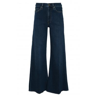 DNM Pure - Blauw | Dames | Broek | Blauw | 34 | regular | Kamst mode