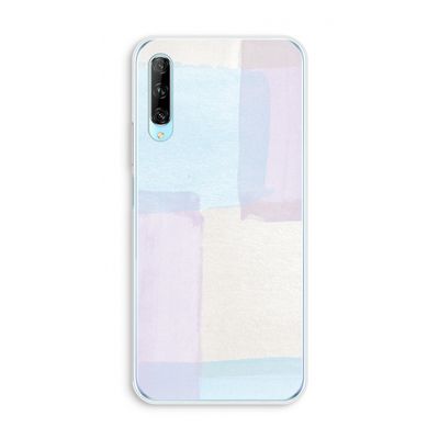 Square pastel: Huawei P Smart Pro Transparant Hoesje