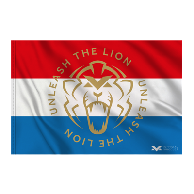 Vlag - 150 x 225 - Unleash The Lion - 150 x 225 - Max Verstappen