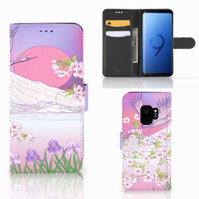 Samsung Galaxy S9 | Telefoonhoesje | Met pasjeshouder | Bird Flying