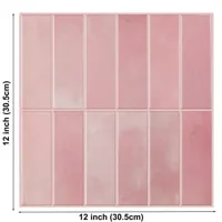 VividTiles Peel & Stick 3D Wandtegels VividTiles Peel & Stick 3D Wandtegels