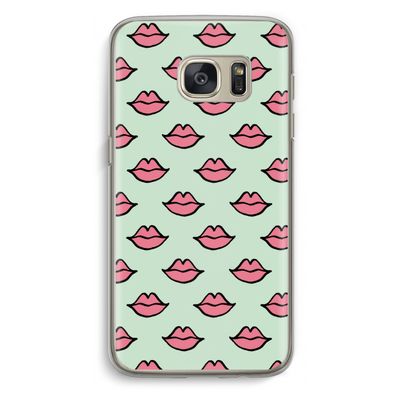 Lipjes: Samsung Galaxy S7 Transparant Hoesje