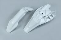 UFO PLAST spatbordset mudguard set ufo husqvarna oem white