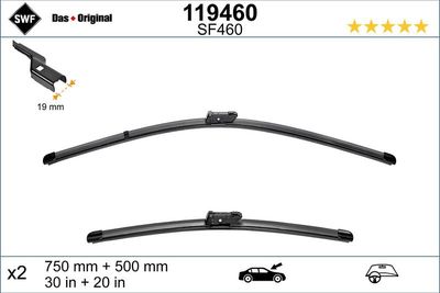 Set 2 Wissers Swf Visioflex 119460