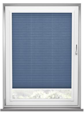 Perfect fit - Plisségordijn Lexington blauw