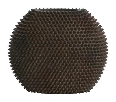 Light & Living Vaas 'Caldras' 35cm, kleur Bruin
