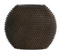 Light & Living Vaas 'Caldras' 35cm, kleur Bruin