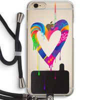 Melts My Heart: iPhone 6 / 6S Transparant Hoesje met koord