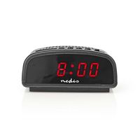 Nedis Digitale Bureau-Wekker | LED-Scherm | Snoozefunctie | Nee | Zwart | 1 stuks - CLDK008BK - CLDK008BK Nedis Digitale Bureau-Wekker | LED-Scherm | Snoozefunctie | Nee | Zwart | 1 stuks - CLDK008BK - CLDK008BK