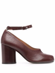 Maison Margiela escarpins Mary Jane Tabi 80 mm - Marron