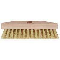 Talen Tools Schrob Bezemkop - schrobborstel - hout / natuurvezel - Breedte 22 cm