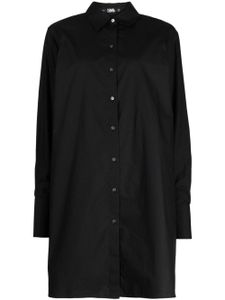 Karl Lagerfeld chemise à ornements strassés - Noir