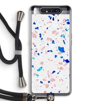 Terrazzo N°6: Samsung Galaxy A80 Transparant Hoesje met koord