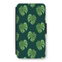 Monstera leaves: iPhone 12 mini Flip Hoesje