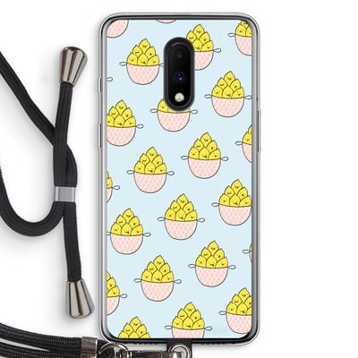 Citroenen: OnePlus 7 Transparant Hoesje met koord