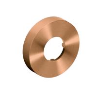 Muurrozet 6cm, brons geborsteld PVD t.b.v. Mini Suk sifon