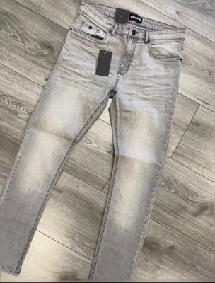 Indigo Denim - Heren Jeans - Grijs - Indigo Denim - Lengte 32