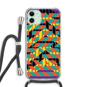 Skew Bee 2: iPhone 11 Transparant Hoesje met koord