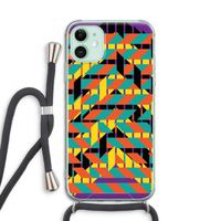 Skew Bee 2: iPhone 11 Transparant Hoesje met koord