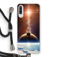 Omicron 2019: Samsung Galaxy A70 Transparant Hoesje met koord