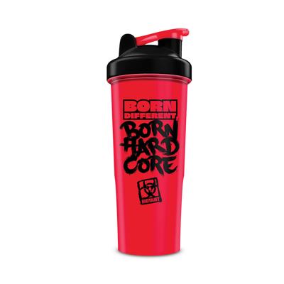 Born Hardcore Shaker 1000ml Red