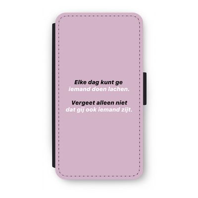 gij zijt ook iemand: iPhone X Flip Hoesje