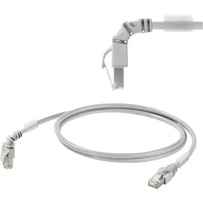 Weidmüller 1233160100 RJ45 Netwerkkabel, patchkabel CAT 6A S/FTP 10.00 m Grijs Vlambestendig 1 stuk(s)