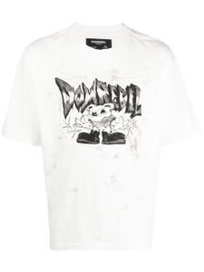 DOMREBEL t-shirt à logo imprimé - Blanc